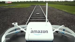 Amazons Prime Air drone delivers first package to customer