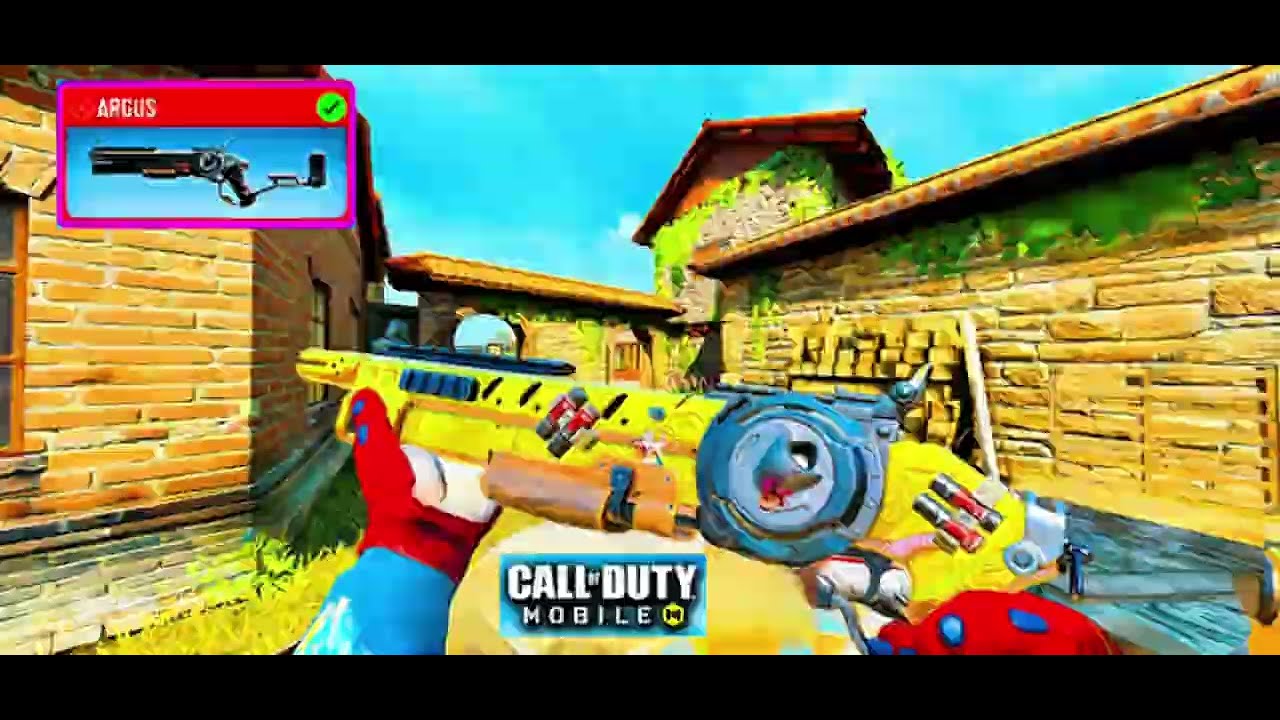 3rd person POV: 20-4 K/D with Argus ! Codm