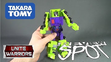 Toy Spot - Takara TOMY Transformers Unite Warriors Devasator Constructicon Mixmaster