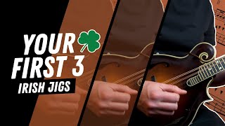 Learn Your First 3 Irish Jigs Mandolin Lesson