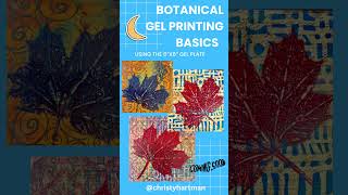 Botanical Gel Printing Basics Coming Soon Short