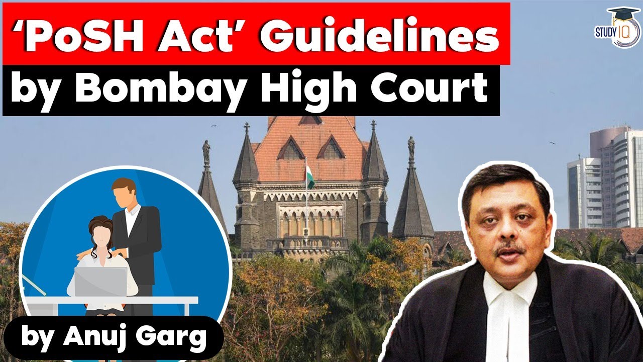 Prevention of Sexual Harassment (PoSH) at Workplace Guidelines by Bombay High Court | RPSC Judicial