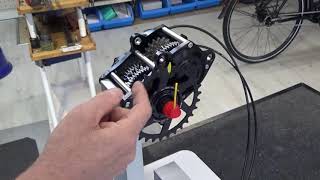 Pinion das geniale Getriebe    Demogetriebe mit Schaltvorgängen