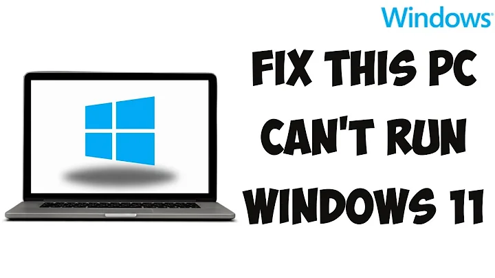 Fix This PC Can't Run Windows 11 | Bypass TPM and Secure Boot | Easiest Method
