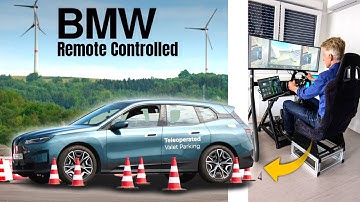 BMW Remote Controlled Valet Parking CES 2024