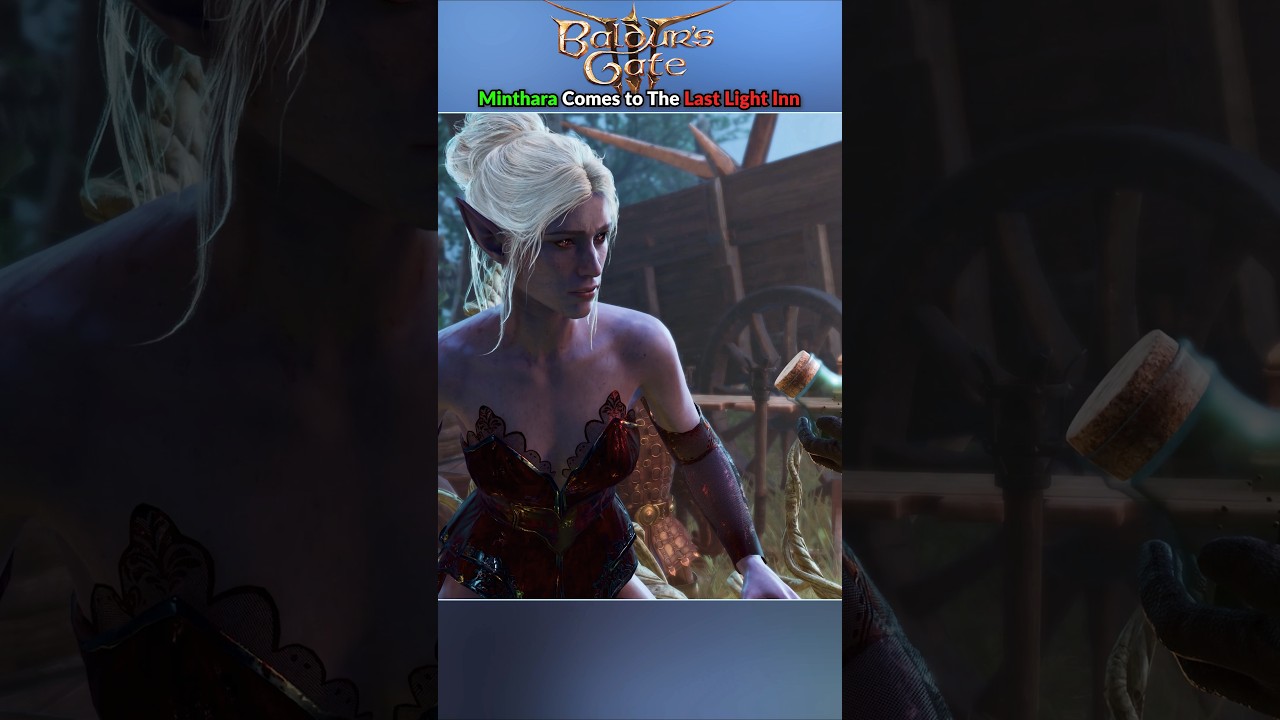 What happens if Minthara comes to the Last Light Inn alone - Baldur's Gate 3