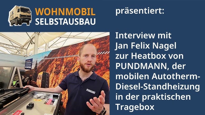 Meine 5,4 KW mobile Standheizung für das Dachzelten 