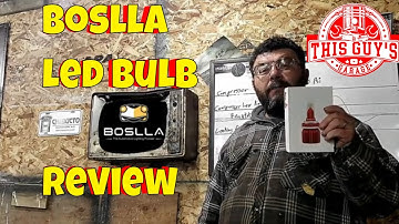 Boslla b1 h13 bullet led headlight bulbs installed in 2005 mustang