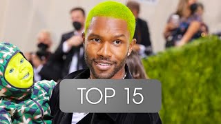 Top 15 Most streamed FRANK OCEAN Songs (Spotify) 22. April 2023 Content