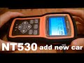 Foxwell NT530 - adding a new car brand (PayPal only)