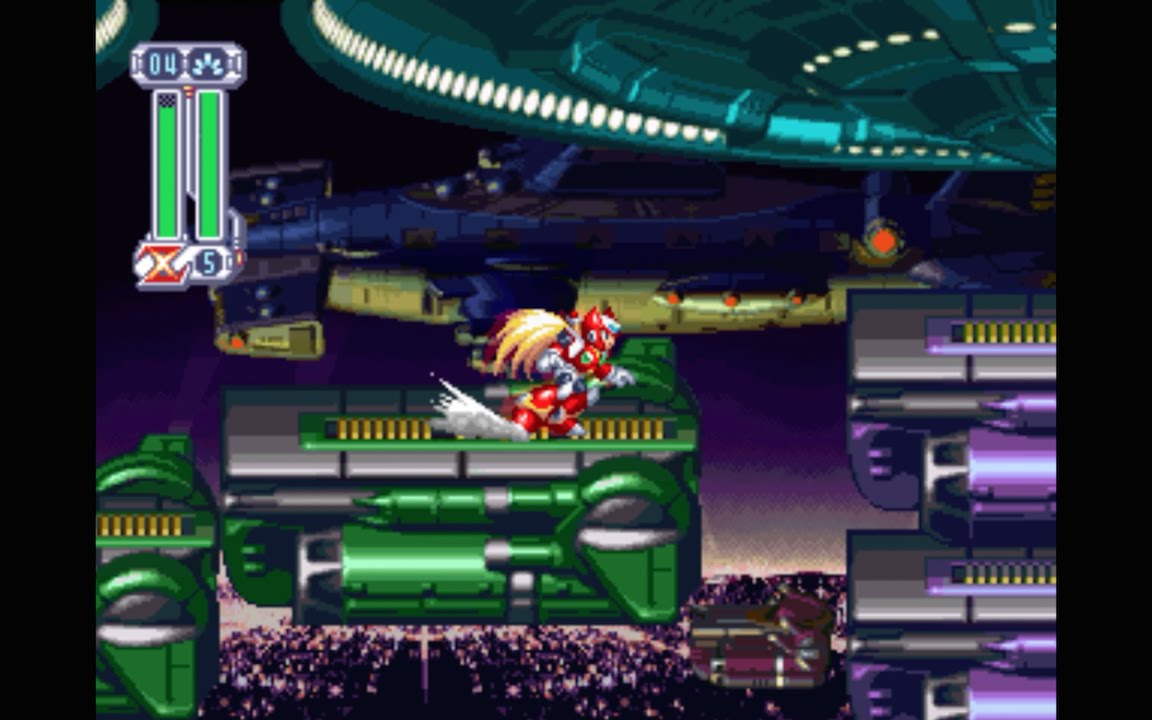 Mega Man X4: Storm Owl Stage (Zero) [1080 HD]