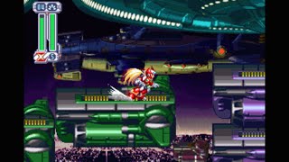 Mega Man X4: Storm Owl Stage (Zero) [1080 HD] Megaman X4 Storm Owl Stage
