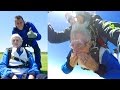 SHE DID IT!! **Grandma Skydives**