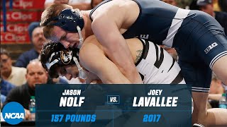 Jason Nolf vs. Joey Lavallee: 2017 NCAA title match (157 lbs.)