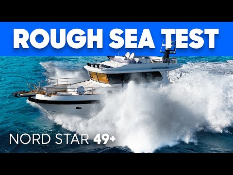 60nm Sea Trial - with a BIG Swell 🌊 | Nord Star 49+