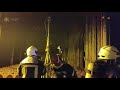 Відео ліквідації пожежі у костелі Святого Миколая