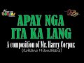 Gambar cover Apy Nga Ita Ka Lang Harry Bukros Original