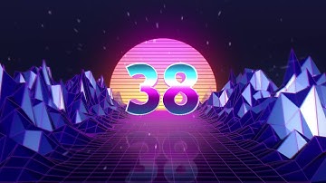 New Year Countdown -  Retro Style for After Effects  2021