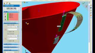 solidworks surface design Adjusting Handle