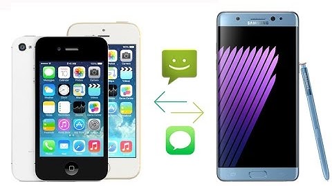 How to Transfer Text Messages from iPhone to Samsung Galaxy Note 7