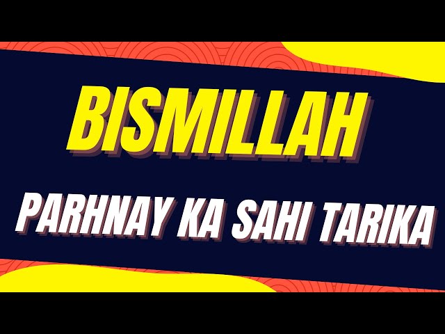 Correct Way To Read Bismillah | Solo121 | Raza Ali Shah | #scor | Sufi Guidance Channel class=