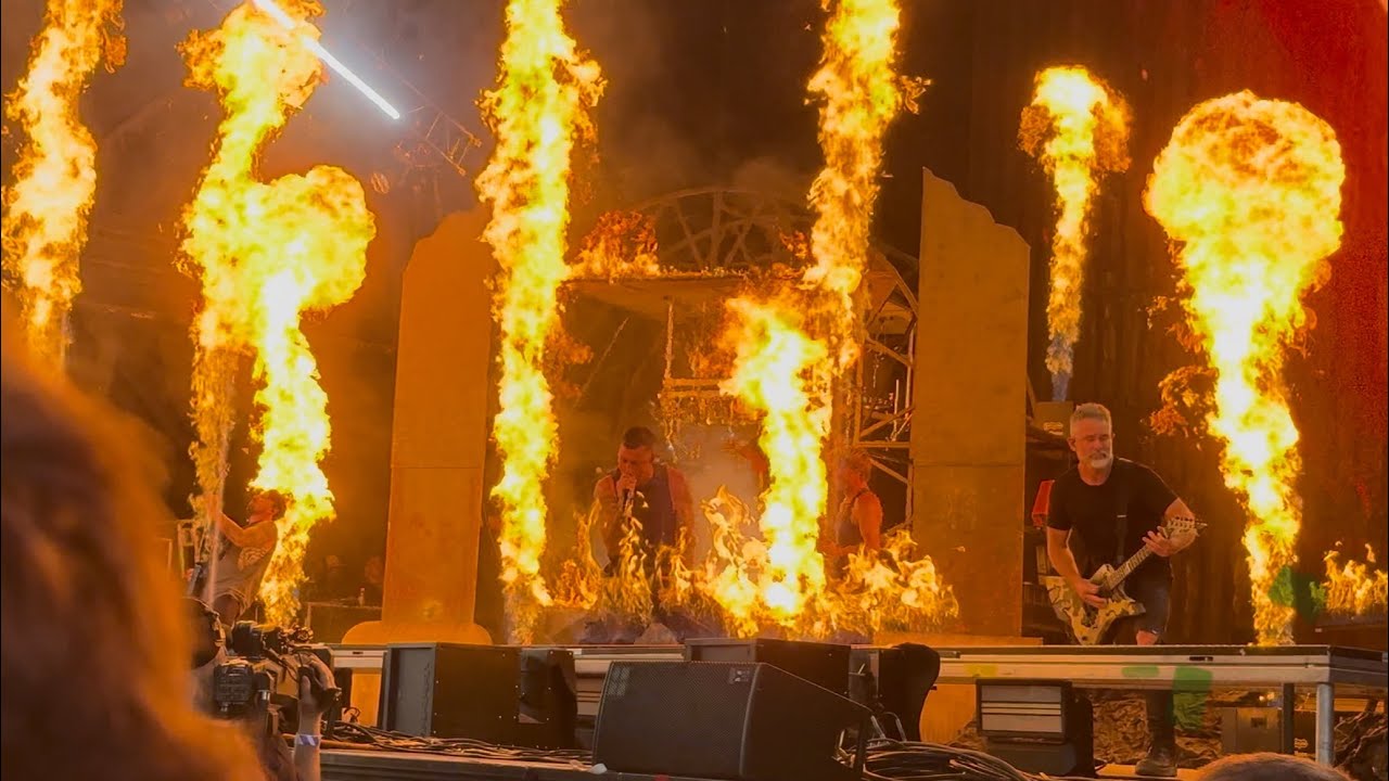 Parkway Drive - Crushed (Live, 4k) - Summer of Loud 7/1/25 Phoenix, AZ