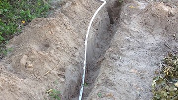 Pex pipe, new water meter, a day in the country.
