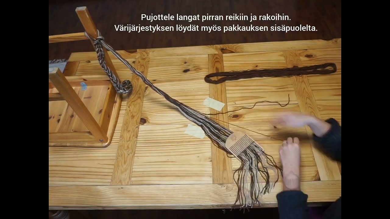 Pirtanauhaloimen käyttöönotto