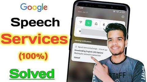 Speech service by google kaise hataye | speech service by google downloading english (us) update