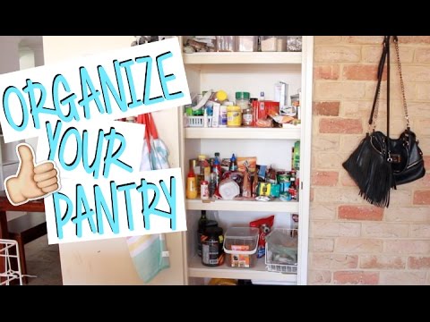 HOW TO ORGANIZE PANTRY | PANTRY MAKEOVER ON A BUDGET | KMART - YouTube