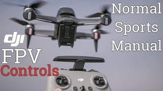 How to Control the DJI FPV Drone!