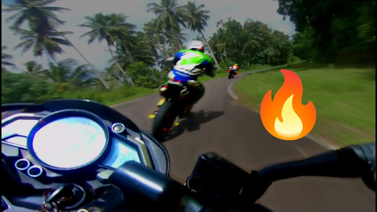 D Tracker vs NS200 on the track - Mirigama Kanway Auto dome