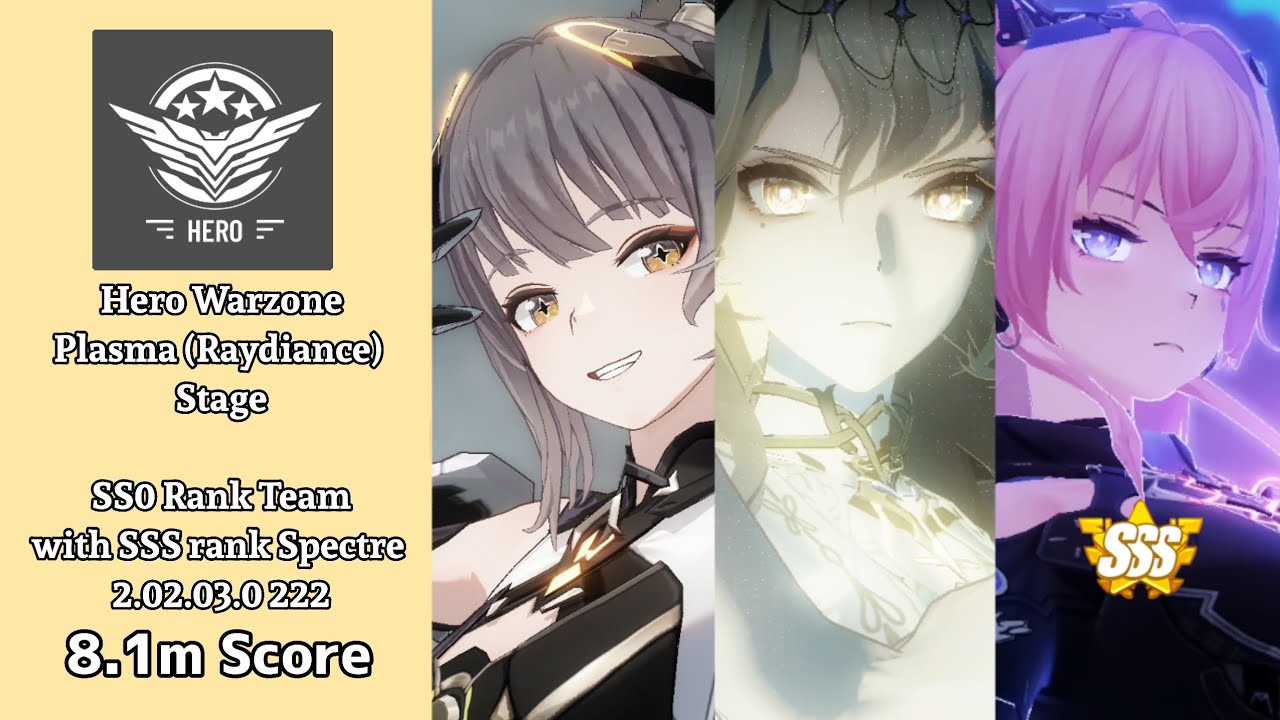 Punishing Gray Raven | Raydiance Warzone - 8.1m Score | SSS rank Spectre Support! - 2.02.03.0 222.