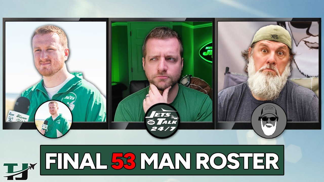 Talkin Panel Talkin Jets Panel! - Official 53 Man Roster Reactions! - YouTube