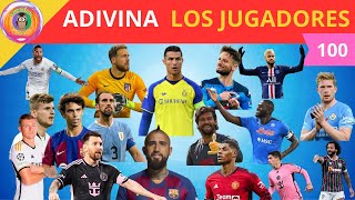 Adivina 100 Jugadores de futbol ⚽ | ¿Los podrás adivinar Todos?| SabeloTodo  Quiz