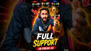 JB FREAK 22 Full Support দিল 😭⚽ FIFA World Cup 2026-এ... তারপর যা হলো! 🤣 #freefire #jbfreak22