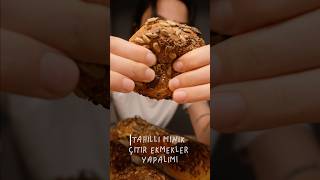 The Crispiest Whole Grain Bread Rolls You'll Ever Bake 🌾| Tahıllı Minik Çıtır Ekmekler