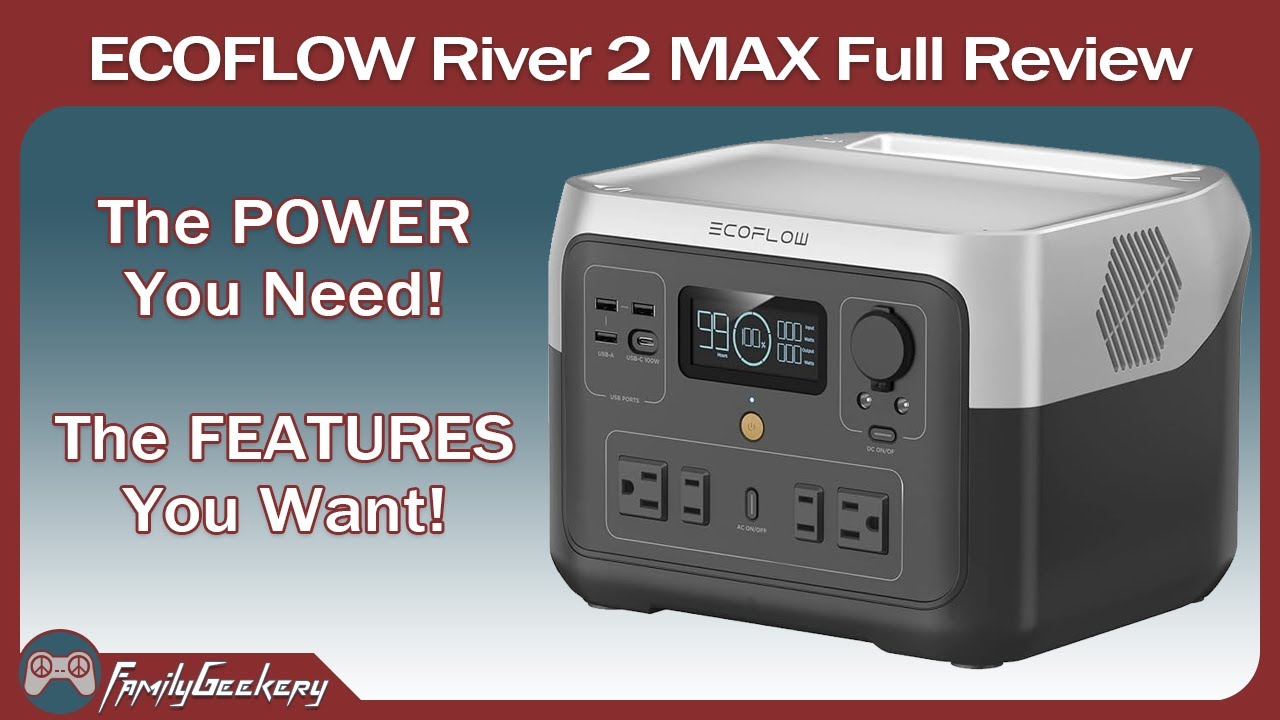 Ecoflow River 2 Max Portable Power Station - Shop Now