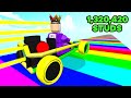 I upgraded to the fastest go cart and hit max speed on roblox