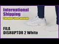 [FILA スニーカー]ディスラプター 2  WHITEレビュー!