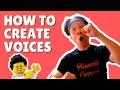 How To Create Voices for Characters | Brickology Stop Motion