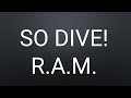 SO DIVE! - R.A.M. (cover by チモシーカタパルト)
