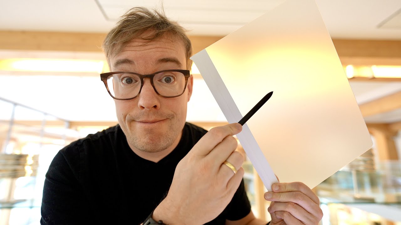 Diese Tablet-Folie von Samsung ist genial! Note Paper Screen und ...