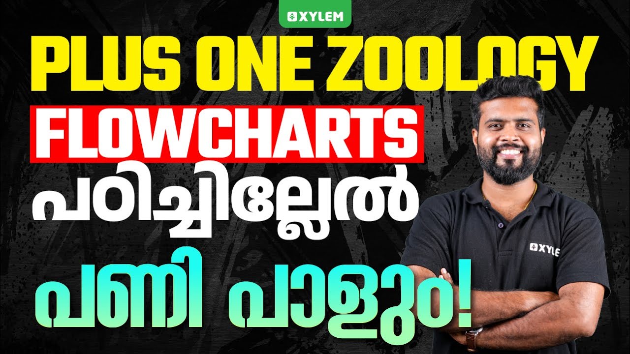 Plus One Zoology | Flow Charts പഠിച്ചില്ലേൽ പണി പാളും | Xylem Plus One