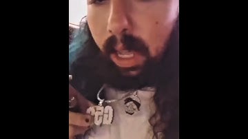 Ruby da cherry showing his diamond chains