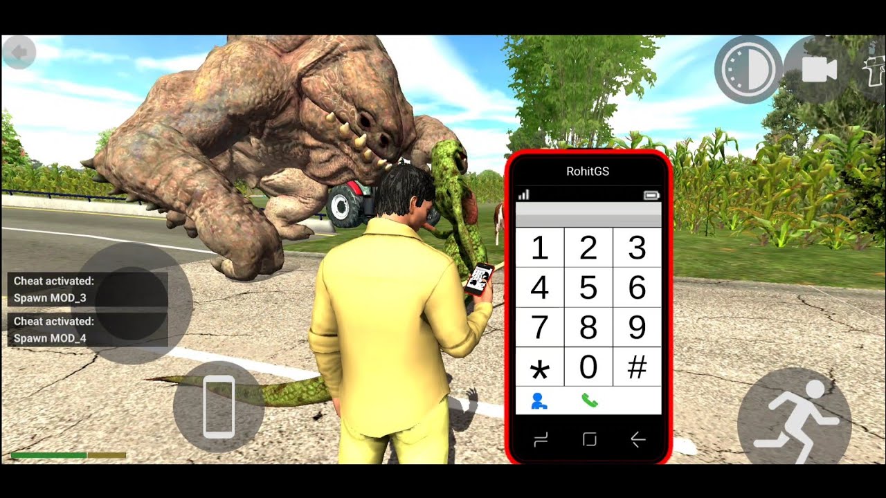 INDIAN BIKE DRIVING 3D - MONSTER CHEAT CODES FULL LEARNING // 👹