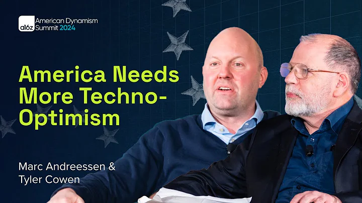 America Needs More Techno-Optimism, with Marc Andreessen and Tyler Cowen - DayDayNews