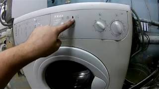 Видео Сброс программы Индезит W83T (автор: Большая стирка)