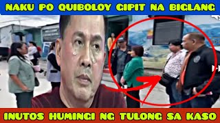 QUIBOLOY NAGIPIT NA BIGLANG HUMINGI NG TULONG SA KANYANG KASO? #raffytulfoinaction