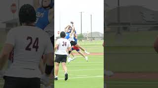 Dylan Jaeger, traffic catch Round Rock Dragons Football LSPA SQT 2026